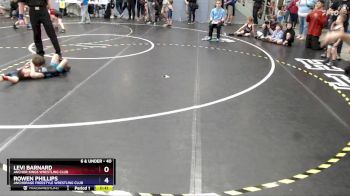 40 lbs Cons. Round 1 - Rowen Phillips, Anchorage Freestyle Wrestling Club vs Levi Barnard, Anchor Kings Wrestling Club