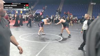 285 lbs Round Of 16 - Matthew Dresser, Saugus/Peabody vs Matt Benn, Bedford