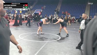 285 lbs Round Of 16 - Matthew Dresser, Saugus/Peabody vs Matt Benn, Bedford