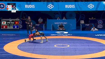 57 kg 1/8 Final - Rin Sakamoto, Japan vs Bekzat Almaz Uulu, Kyrgyzstan