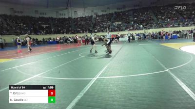 105 lbs Round Of 64 - Trevalyn Ortiz, Enid Junior High vs Noah Caudle, Bethel