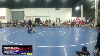 119 lbs Placement Matches (8 Team) - Preston Kharchla, Ohio Grey vs Jaden Neunsinger, Minnesota Blue