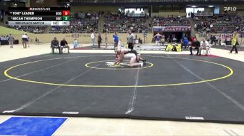 157 lbs 3rd Place Match - Tony Leader, Boyd County vs Micah Thompson, Boyle County