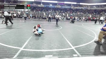 65 lbs Round Of 16 - Wyatt Goodson, Powerhouse WC vs Corbin Boehm, Wellsville Kid Matters