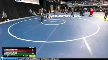 6A - 126 lbs Cons. Round 3 - Justin Maricle, Northwest Nelson vs Zachary Evans, Arlington Martin