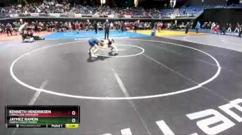 5A - 120 lbs Semifinal - Kenneth Hendriksen, Carrollton Creekview vs Jaymez Ramon, Corpus Christi Moody