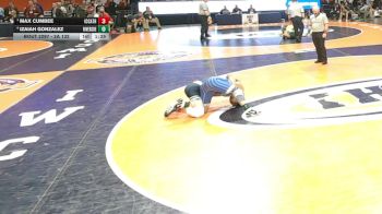 2A 132 lbs Semifinal - Max Cumbee, Elmhurst (IC Catholic) vs Izaiah Gonzalez, Riverside (R.-Brookfield)