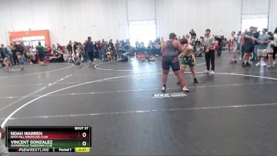 Cons. Round 2 - Vincent Gonzalez, Summerville Takedown Club vs Noah Warren, Rock Hill Wrestling Club