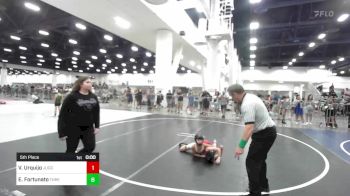 62 lbs 5th Place - Victor Urquijo, Juggernaut WC vs Eli Fortunato, Threshold