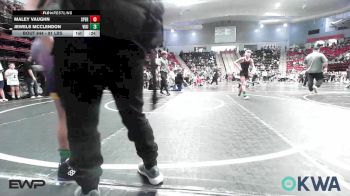 100 lbs Rr Rnd 1 - Easton Brown, Tonkawa Takedown Club vs Adam Wilson, Bristow Elementary Wrestling Club