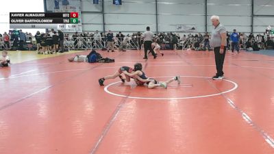 52 lbs Round 4 - 2:15pm Saturday - Oliver Bartholomew, PA Silver vs Xavier Almaguer, Gotcha