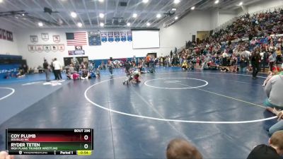 77 lbs 3rd Place Match - Coy Plumb, Douglas WC vs Ryder Teten, High Plains Thunder Wrestling