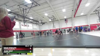 157 lbs Cons. Round 3 - Shaw Graf, Northview vs Doug Stofleth, Evansville Mater Dei
