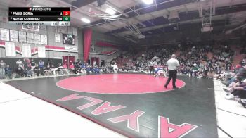 115 lbs 1st Place Match - Noemi Cordero, Poway vs Paris Soria, Los Altos