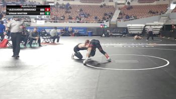 128-D1 Quarterfinal - Ethan Whitten, Mountain Ridge High School vs Alexander Bermudez, Desert Ridge High School