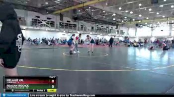 117 lbs Round 2 (4 Team) - Melanie Val, Tennessee vs Reagan Riddick, Black Mambas Blue