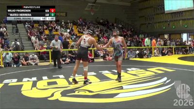 135 lbs Cons. Round 3 - Milad Faqirzada, Harriet Eddy MS vs Mateo Herrera, Anderson Attack WC