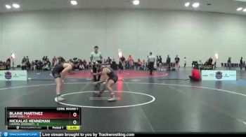 141 lbs Quarters & 1st Wb (16 Team) - Blaine Martinez, Baker (Kan.) vs Nickalas Henneman, Lourdes University