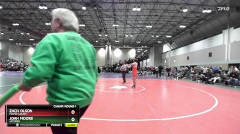 175 lbs Champ. Round 1 - Zach Olson, Platte County vs Joah Moore, Jackson