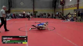 144 lbs Cons. Round 3 - Sean Degl, Iona Prep vs Caden Kelley, Bixby