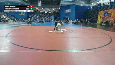 132 lbs Prelim - Connor Robinson, New Kent vs Mark Taddeo, Summit