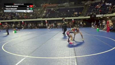 70 lbs Round 5 - Grace Morgan, TWC vs Talia Englert, Viking Wrestling Club