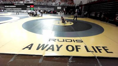 113 lbs Consi Of 16 #2 - Ryan Horner, The Peddie School vs Joseph Fortunato, Saint John Paul The Great Catholic High School