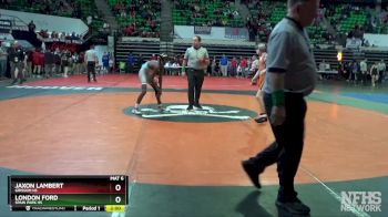 7A 106 lbs Quarterfinal - Jaxon Lambert, Grissom Hs vs London Ford, Spain Park HS