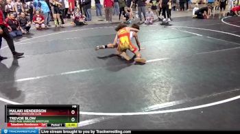 109-111 lbs Round 1 - Trevor Blow, Pikes Peak Warriors Wrestling vs Malaki Henderson, Westside Wrestling Club