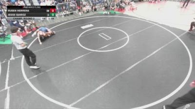 138 lbs Champ. Round 2 - Jesse QUiroz, Lab Academy vs Ruben Herrera, Braveheart WC
