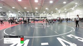 136 lbs 3rd Place - Tristan Lane, Doughboys WC vs Troy Torres-Morey, Silverback WC