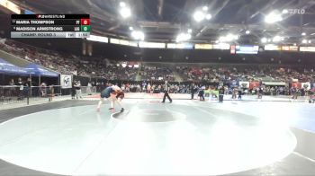 190 lbs Champ. Round 3 - Maria Thompson, Post Falls vs Madison Armstrong, LaGrande
