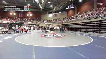 3A 113 lbs Champ. Round 1 - Evan Centeno, Ben Lomond vs Johnathan Newton, Morgan