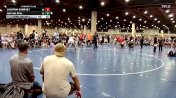 120 lbs Cons. Round 2 - Nathan Roll, Individual vs Leighton Dempsey, Holy Cross