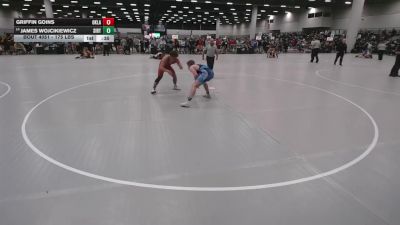175 lbs Cons. Rd Of 16 - Griffin Goins, Oklahoma vs James Wojcikiewicz, Southern Illinois Regional Training Site