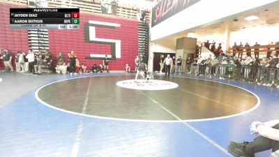 144 lbs Consi Of 8 #1 - Jayden Diaz, Greater Lawrence vs Aaron Butkus, Hopkinton