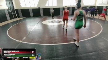 125 lbs Cons. Round 2 - Makinnen Heaps, Evanston vs Vivian Smith, Kelly Walsh