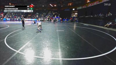 125 lbs Consi Of 8 #2 - Coen Bainey, American vs Keyveon Roller, Virginia