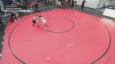 120 lbs Quarterfinal - Anabelle Serratos, Santa Ana vs Alana Garcia, Poway
