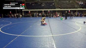 70 lbs 5th Place Match - Sawyer Hermsen, Humboldt Wildcat Wrestling vs Kane Niemi, DGF