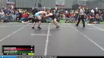 220 lbs Round 2 (8 Team) - Shane Nitschke, Dakota Hillbillies vs Caleb Kleinke, Montana Maroon