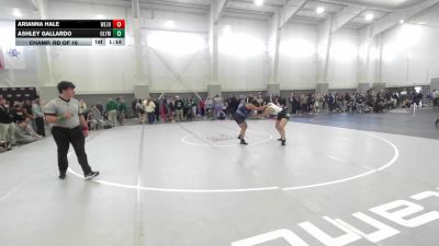 155 lbs Champ. Rd Of 16 - Arianna Hale, West Jordan vs Ashley Gallardo, Olympus