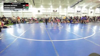 131 lbs Round Robin 3 - Kayleigh Maynard, Watkins Girls vs Arianna Tucker, EP Rattlers-Girls