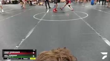 110 lbs Round 5 (8 Team) - Vinny Kisselbach, M2TCNJ vs Will Farnham, Team Smash