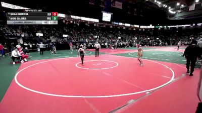 75 lbs Champ. Round 2 - Sean Roppel, BKV1 vs Bob Gillies, PWCA