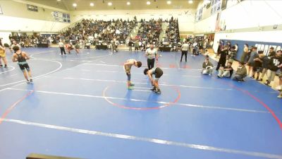 132 lbs Cons. Semi - Peter Gonzalez, Mat Warriors vs Matthew Tran, Villa Park High School