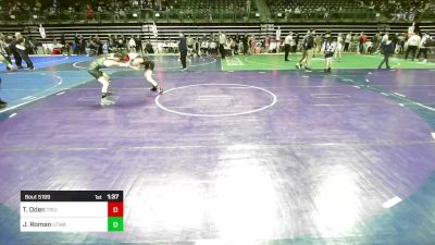 120 lbs Semifinal - Tyler Oden, Triumph Trained vs Joshua Roman, Utwa