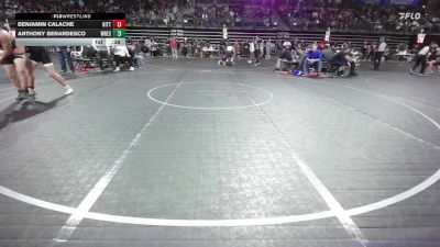 190 lbs Consi Of 8 #2 - Benjamin Calache, Kittatinny vs Anthony Berardesco, Wrestling U