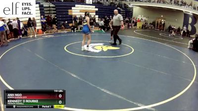 110 lbs. Cons. Round 4 - Kennedy O Rourke, Francis Howell vs Anh Ngo, North Kansas City