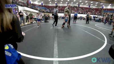 49 lbs Consi Of 4 - Nolan Ortiz, Lions Wrestling Academy vs Bentley Story, Noble Takedown Club